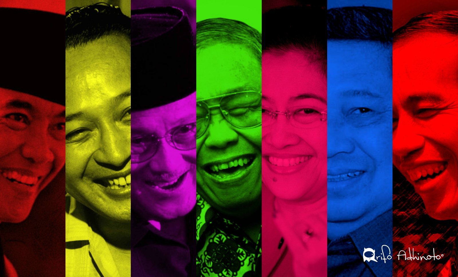 The Presidents of Republic of Indonesia 